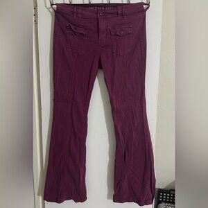 American eagle flare pants